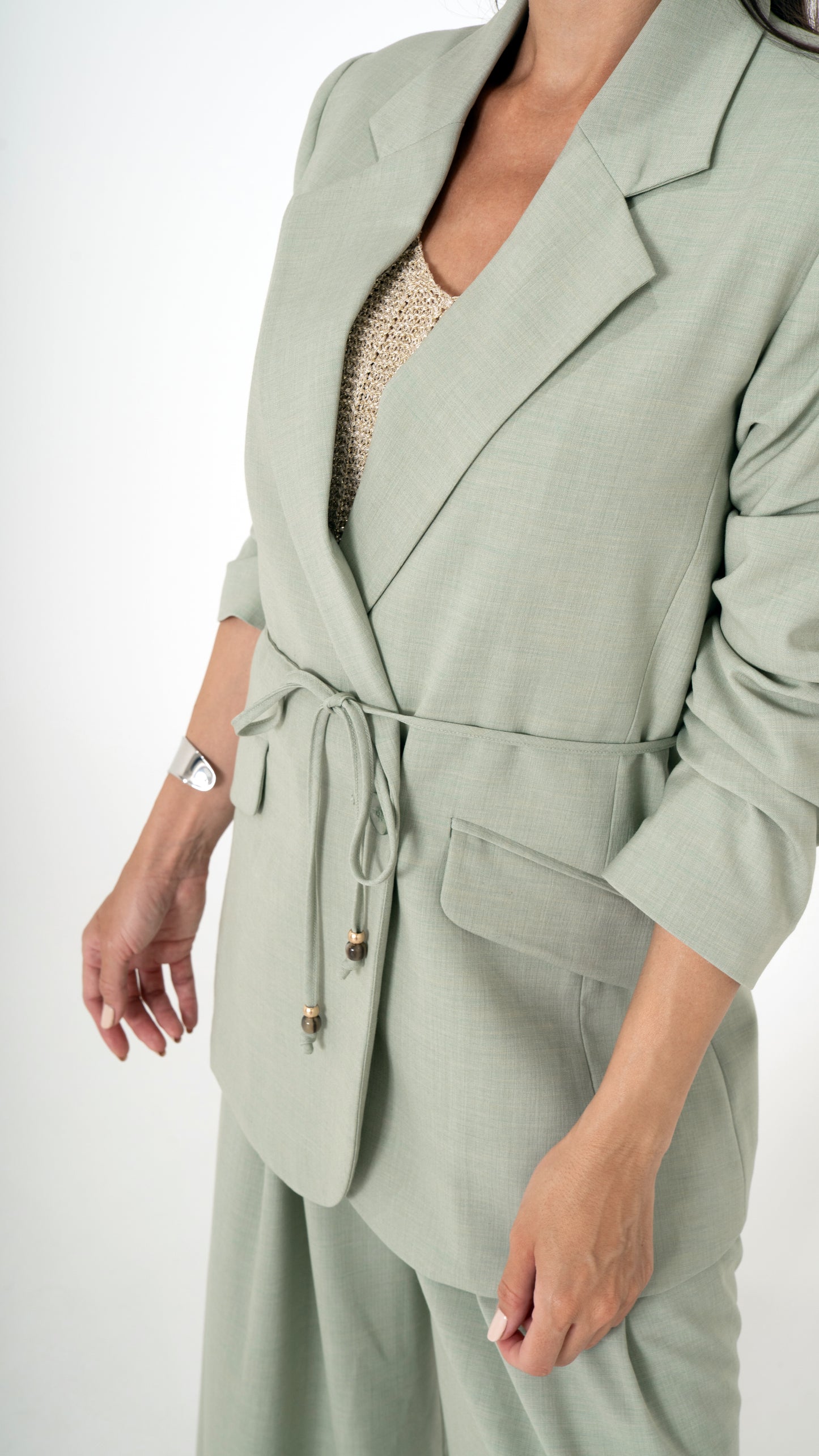 BLAZER MIT GÜRTEL